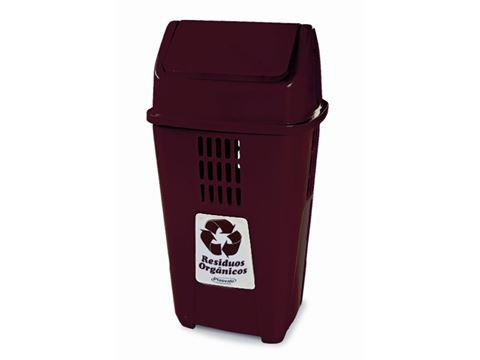 Lixeira Plasvale 50lts Ref.757mr