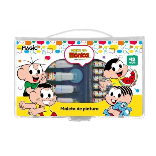 Maleta De Pinturas Turma Monica 42pç