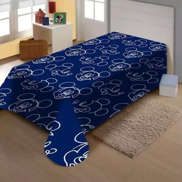 Manta Disney Microfibra Azul