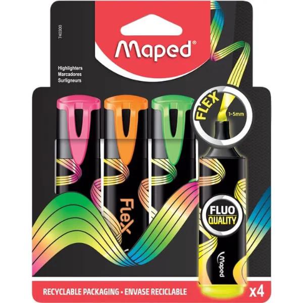 Marca Texto Maped New Flex C/4