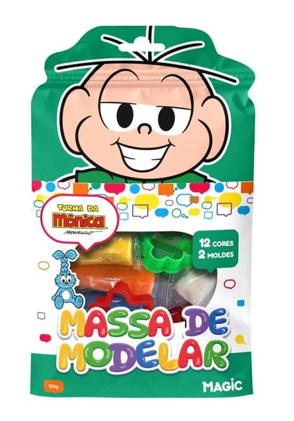 Massa Modelar 12 Cores T.Monica 2 Vde