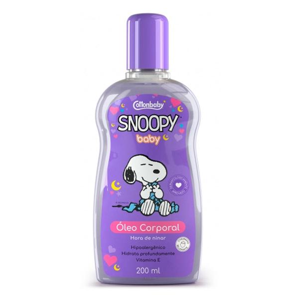Oleo Corporal Snoopy Hora Ninar 200ml