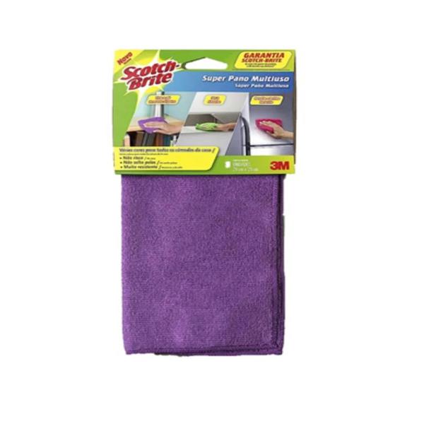 Pano Scotch Microfibra Multiuso C/1