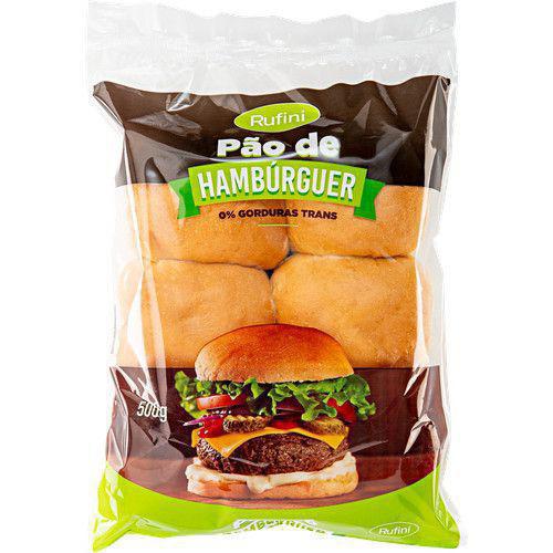 Pao Rufini 1kg Hamburguer