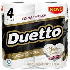 Papel Hig.Duetto C/4 F.Tripla 20mt Neutro
