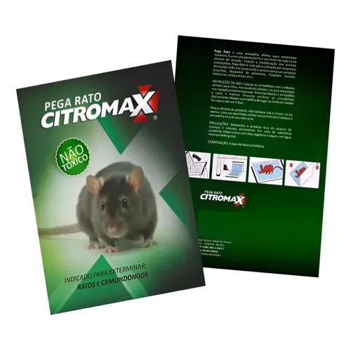 Pega Ratos Citromax Adesivo C/1