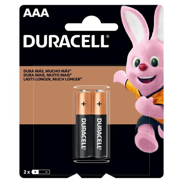 Pilha Duracell Pal.C/2 Aaa