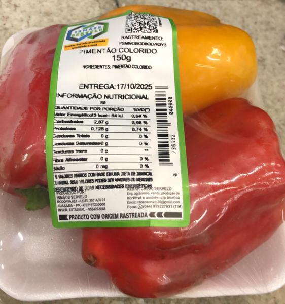 Pimentao Servelo Colorido Bja 150g