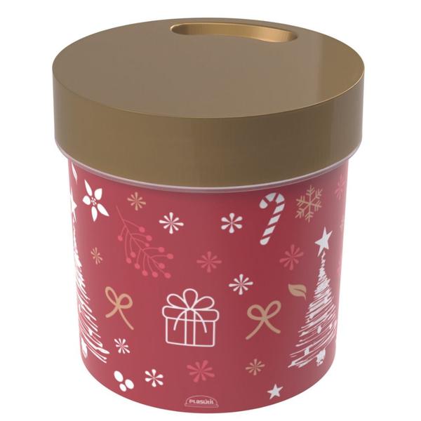 Porta Mantimento Decora 1,8lt Natal Rf.14869