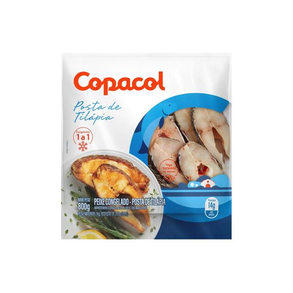 Posta Tilapia Copacol Cong.800g