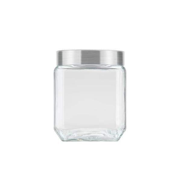 Pote Vidro Invicta Quadrado 1,2lt