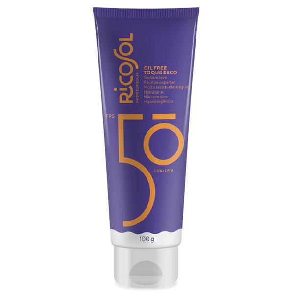 Prot.Solar Ricosol Fps50 100g Toque Seco
