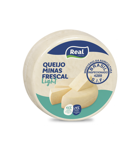 Queijo Minas Frescal Light Real Kg