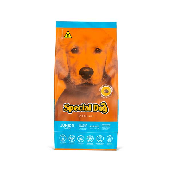 Ração Caes Special Dog 10,1kg Junior Carne Peq.Porte