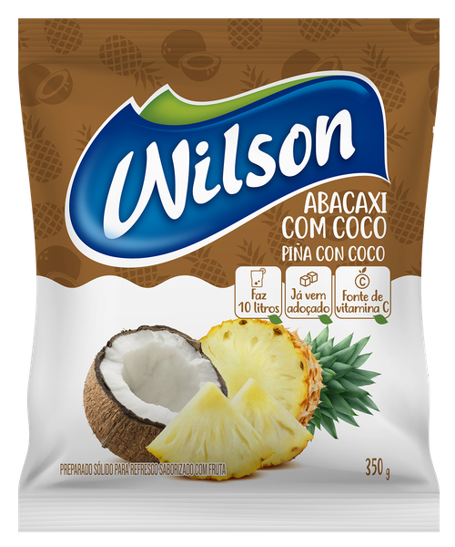 Ref.Po Wilson 350g Abacaxi Coco 10 Lts