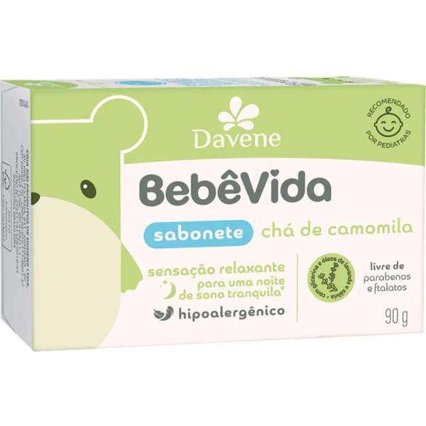 Sabonete Bebe Vida Veg.90g Cha Camomila