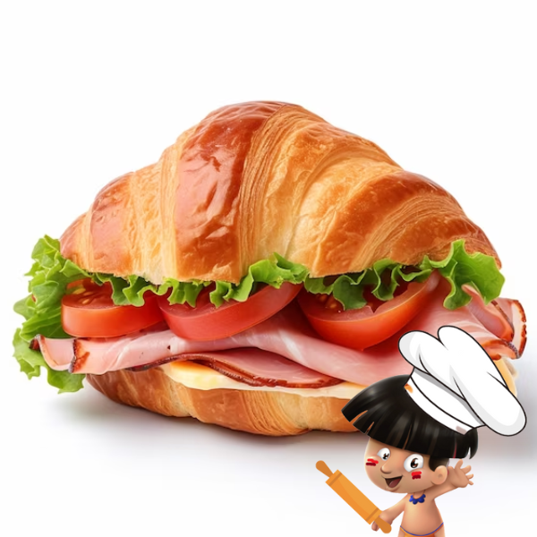 Sanduiche Croissant Lombo Kg