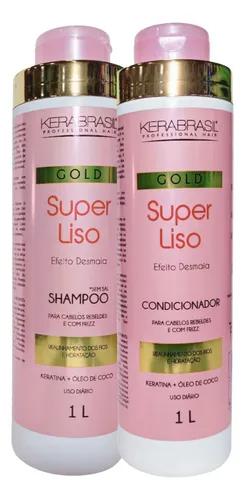 Shampoo+cond.Gold Super Liso 1lt