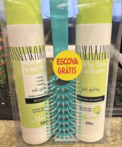 Shampoo+cond.Marchetti Finos + Esc.Gratis