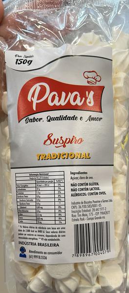 Suspiros Pavas Sortidos Trad.150g
