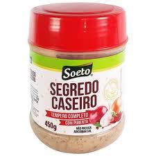 Temp.Soeto Segredo Caseiro C/Pim.450g