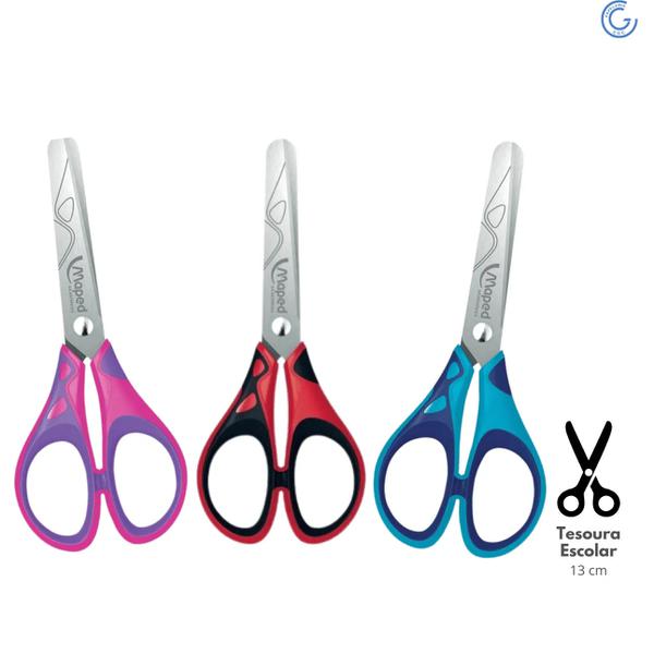 Tesoura Escolar Maped Essentials Pulse