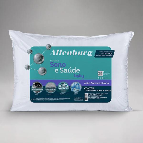 Travesseiro Altenburg Sono Saude Baby 30x40