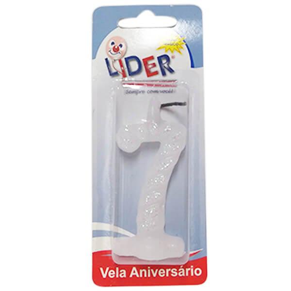 Vela Aniv.Ciranda Magica Branco N7