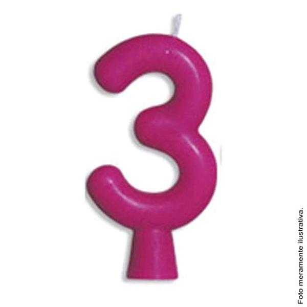 Vela Aniv.Regina Fucsia