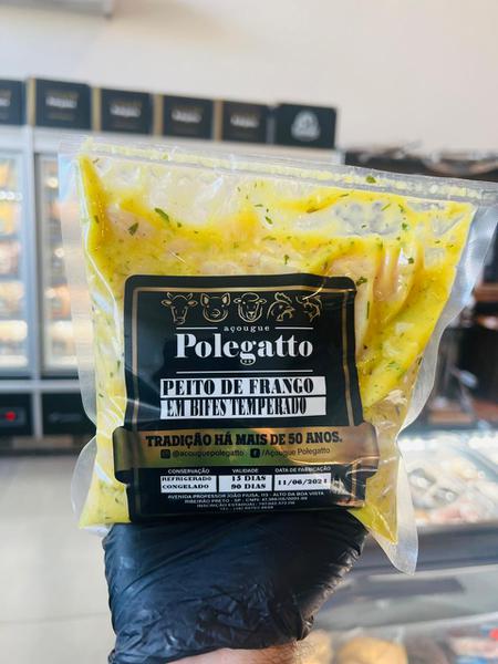 FILÉ DE PEITO DE FRANGO  TEMPERADO