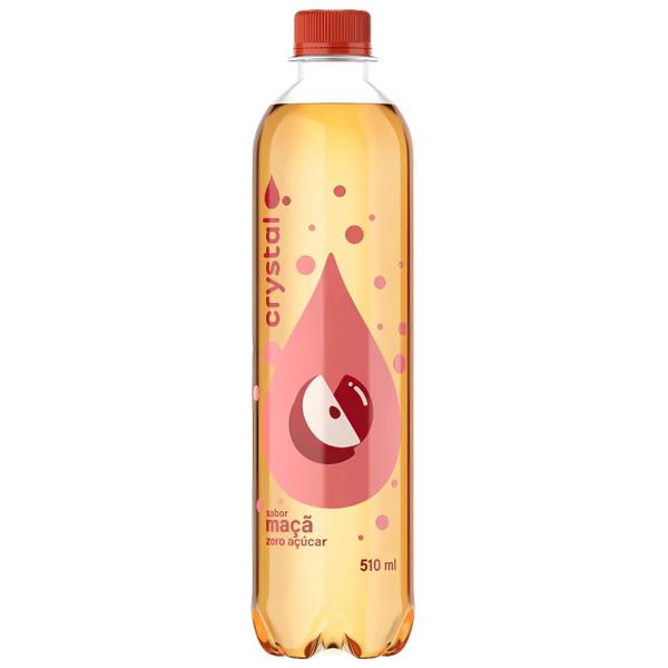 Agua Mineral Crystal Saborizada Maca 510ml