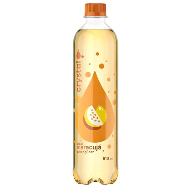 Agua Mineral Crystal Saborizada Maracuja 510ml