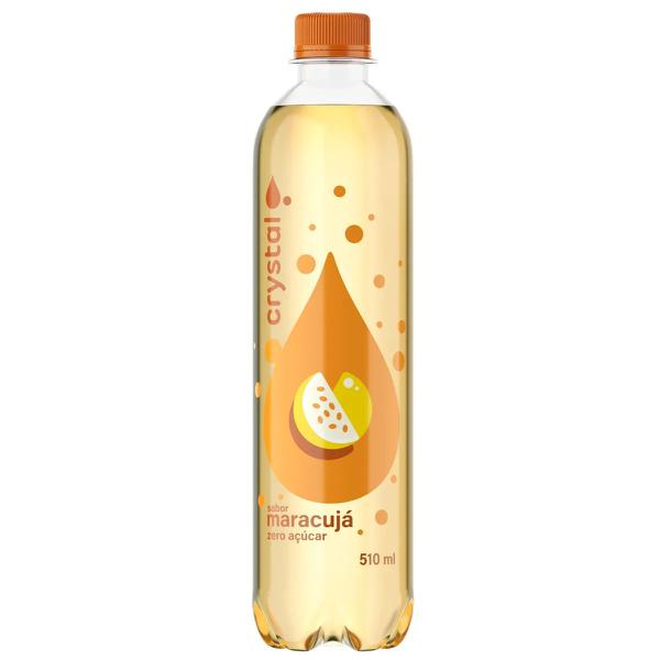 Agua Mineral Crystal Saborizada Maracuja 510ml Rest.