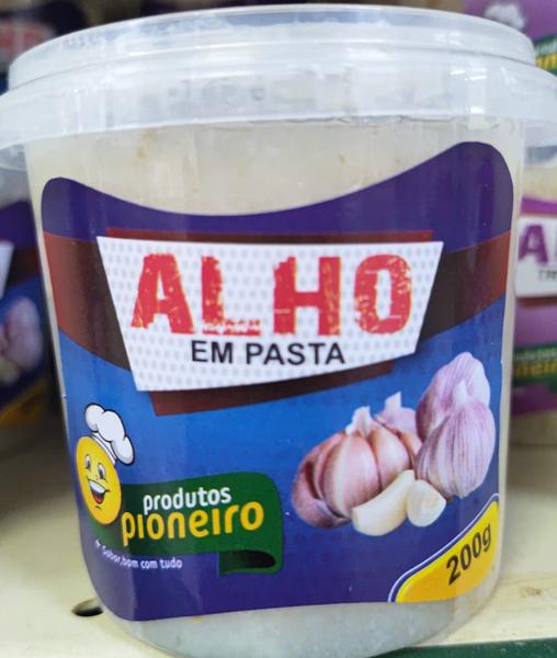 Alho Em Pasta Pioneiro 200g