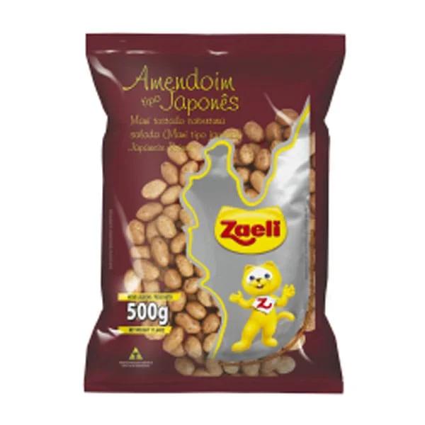 Amendoim Zaeli Japones 500 G