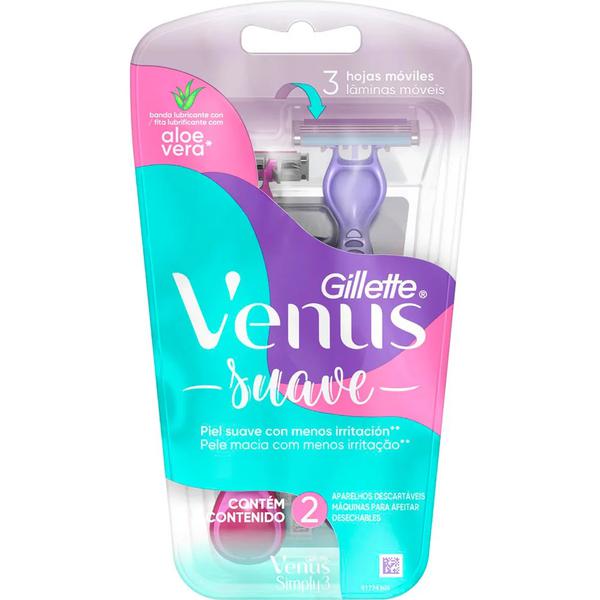 Aparelho Gillette Simply Venus 2x1
