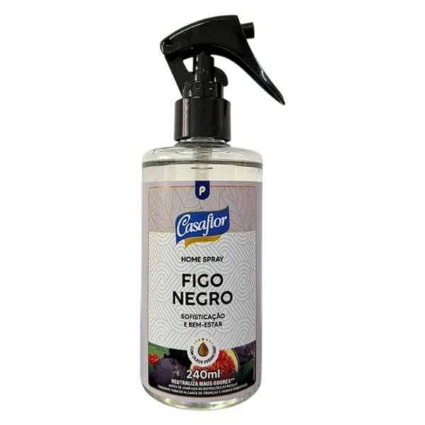 Aromatizante Casaflor Figo Negro Home Spray 240 Ml