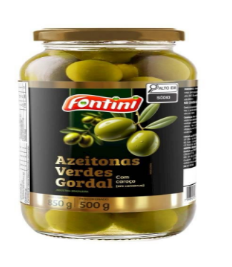 Azeitona Verde Fontini Gordal 500gr
