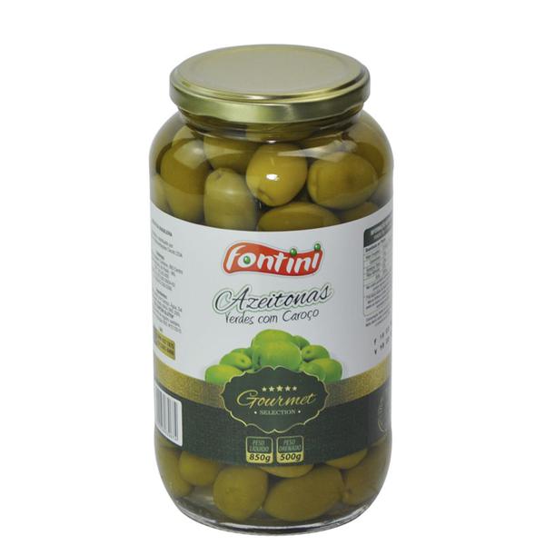 Azeitona Verde Fontini Gourmet Prem 500gr