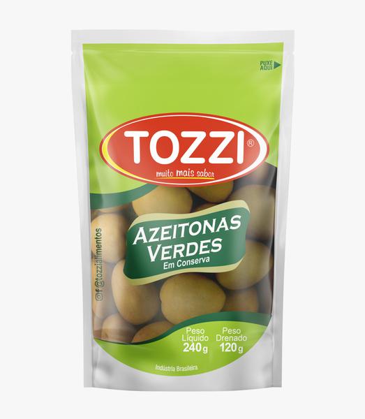 Azeitona Verde Tozzi C/Caroco Sachet 120g