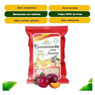 Bananada Bananafruti C/Ameixa Zero Ac. 250g