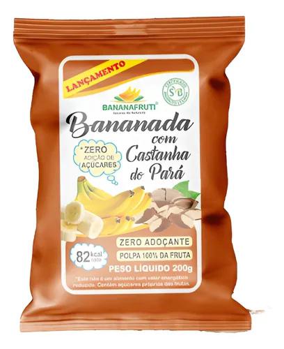 Bananada Bananafruti C/Cast.Para  Zero Ac. 250g