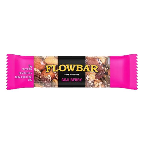Barra De Cereal Flowbar Nuts Goji Berry 30 Gr
