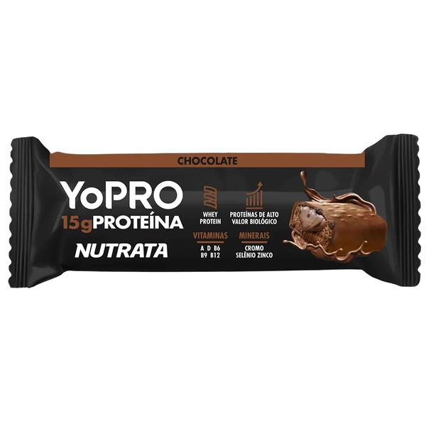 Barra De Cereal Nutrata Yopro Chocolate 55gr