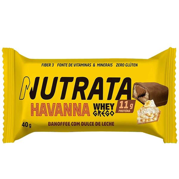 Barra De Cereal Whey Grego Banoffee D. L. 40g