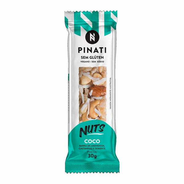 Barra De Frutas Pinati Nuts Coco 30g