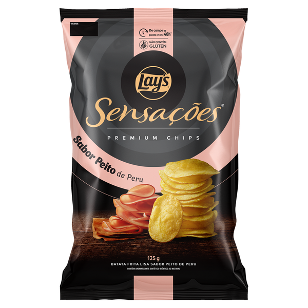 Batata Elma Chips Sensacoes Peito Peru 125g