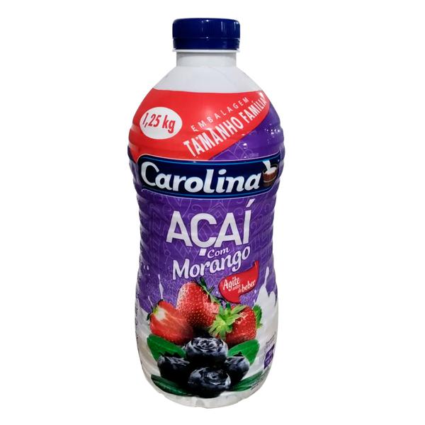 Bebida Lactea Carolina Acai e Morango 1250g