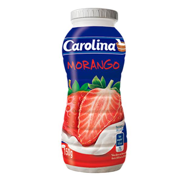 Bebida Lactea Carolina Morango Garrafa 150g