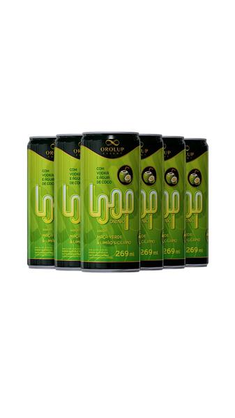 Bebida Mista Loop Drink Maca Verde Lim.Silic.269ml Lata
